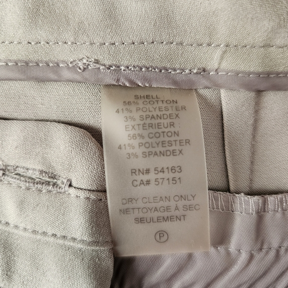 Ivanka Trump Gray Slim Ankle Pants - Size 2 - Picture 13 of 13